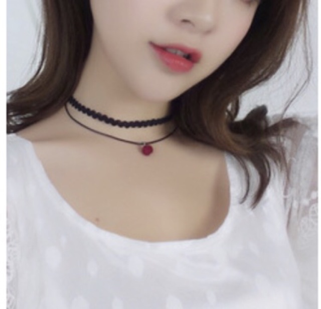 Bộ 9 vòng cổ Choker như hình