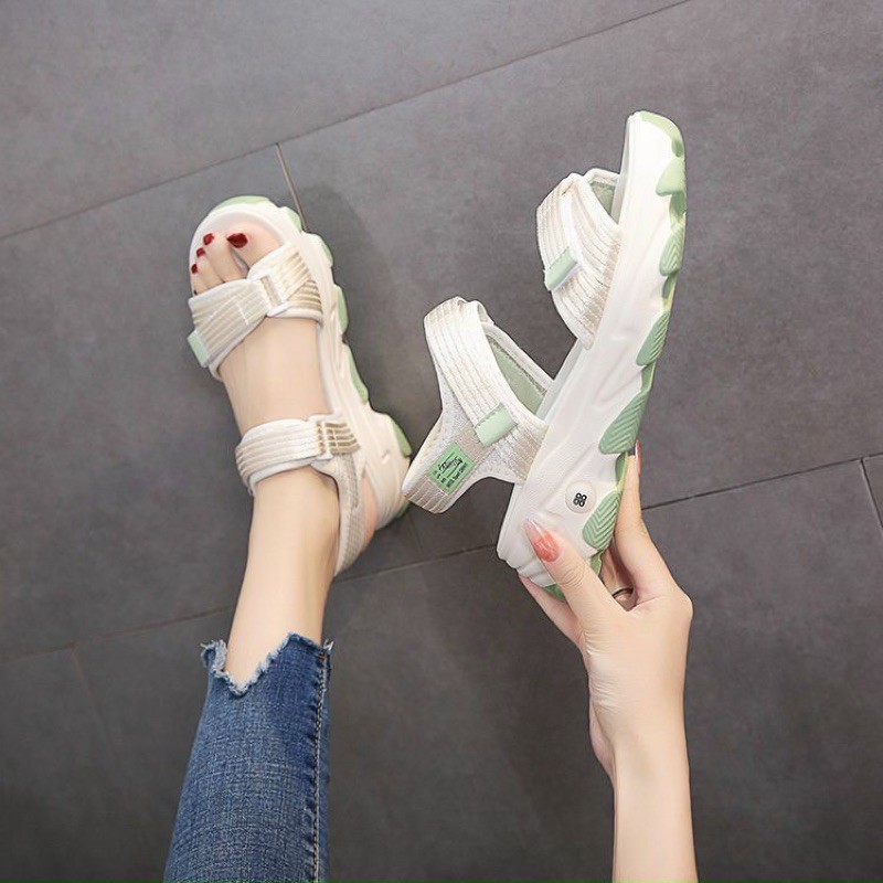 (Hàng xịn) Sandal nữ ulzzang đế bánh mì