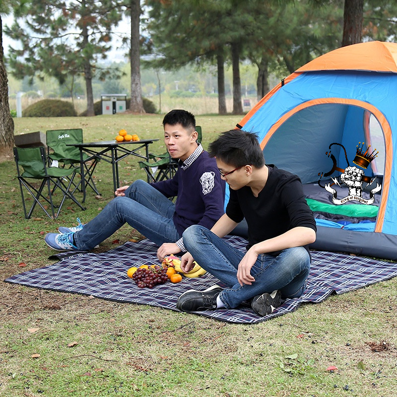 Thảm du lịch, dã ngoại chống thấm tốt - Bạt trải đi phượt, cắm trại gấp nhỏ gọn đa năng [DCP1]