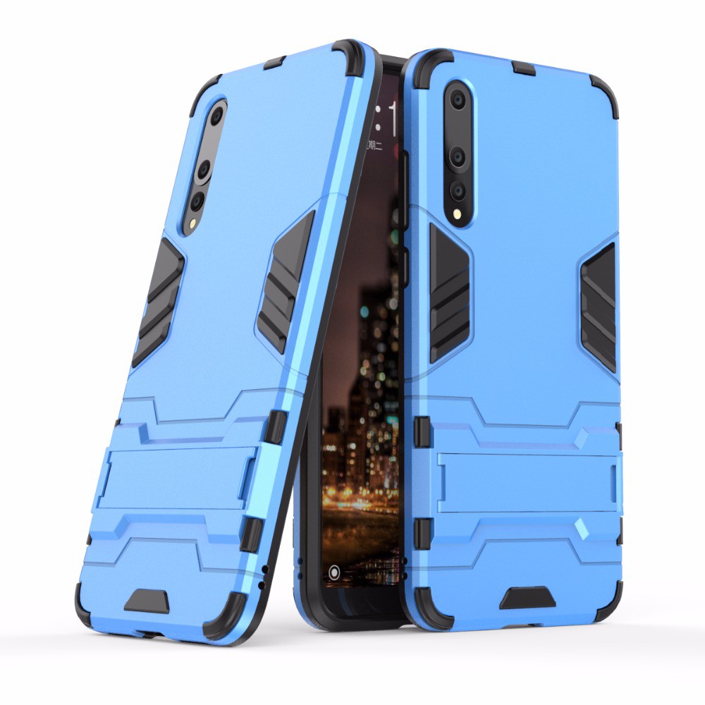 Huawei P20 Pro, ốp lưng chống sốc Iron Man có giá đỡ