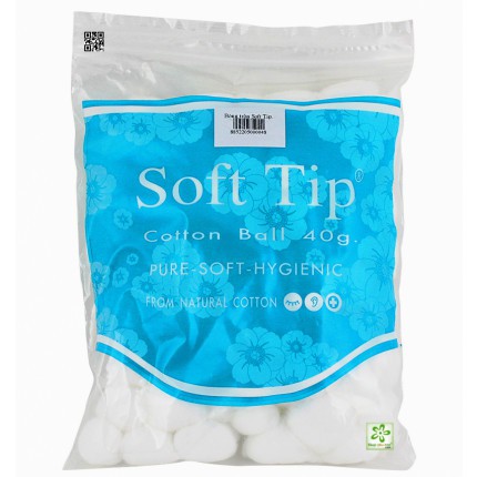 Bông viên SOFT TIP Thái Lan 40g