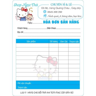Hóa đơn in theo yêu cầu