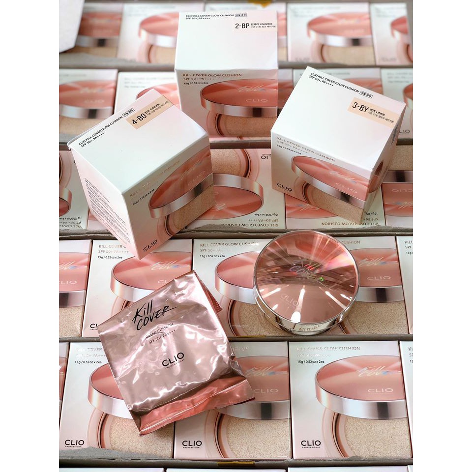 Phấn Nước CLIO Kill Cover Glow Cream Cushion