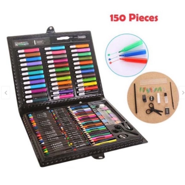 HỘP SET TÔ MÀU 150 CHI TIẾT