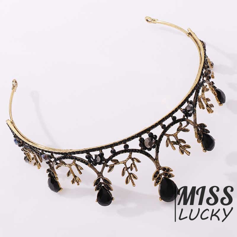 Vương miện đính đá phong cách sang trọng nổi bật dành cho cô dâu