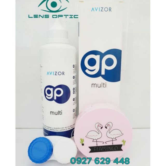 Dung dịch ngâm rửa kính áp tròng cứng Avizor GP Multi (240ml)- nước ngâm lens ortho k