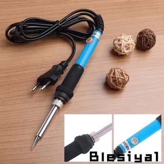60W Adjustable Temperature Electric Welding Soldering Iron Tool 220V