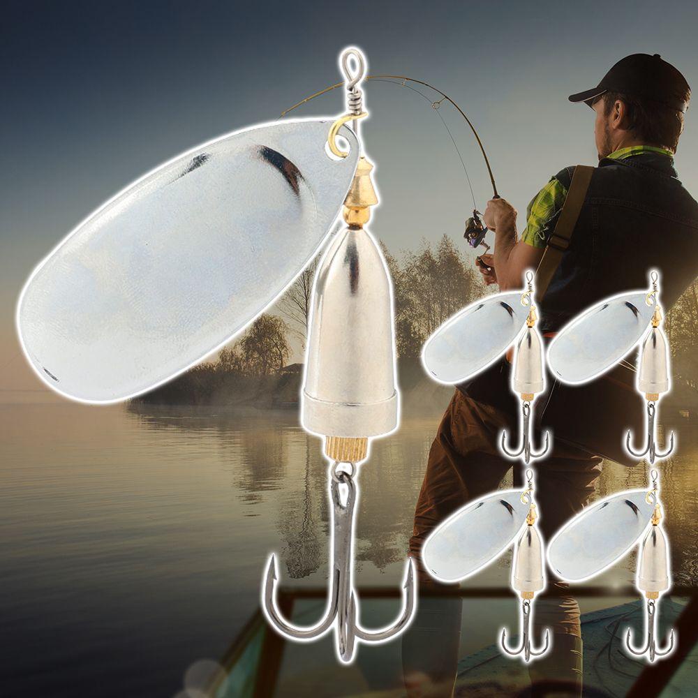 LET Set 5 Mồi Câu Cá Giả Dạng Xoay Chuyên Dụng