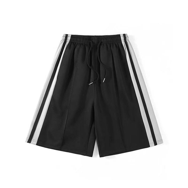 Quần Short Thể Thao Ống Rộng Kẻ Sọc Thời Trang Mùa Hè Hàn Quốc Cho Nam Size M-3XL