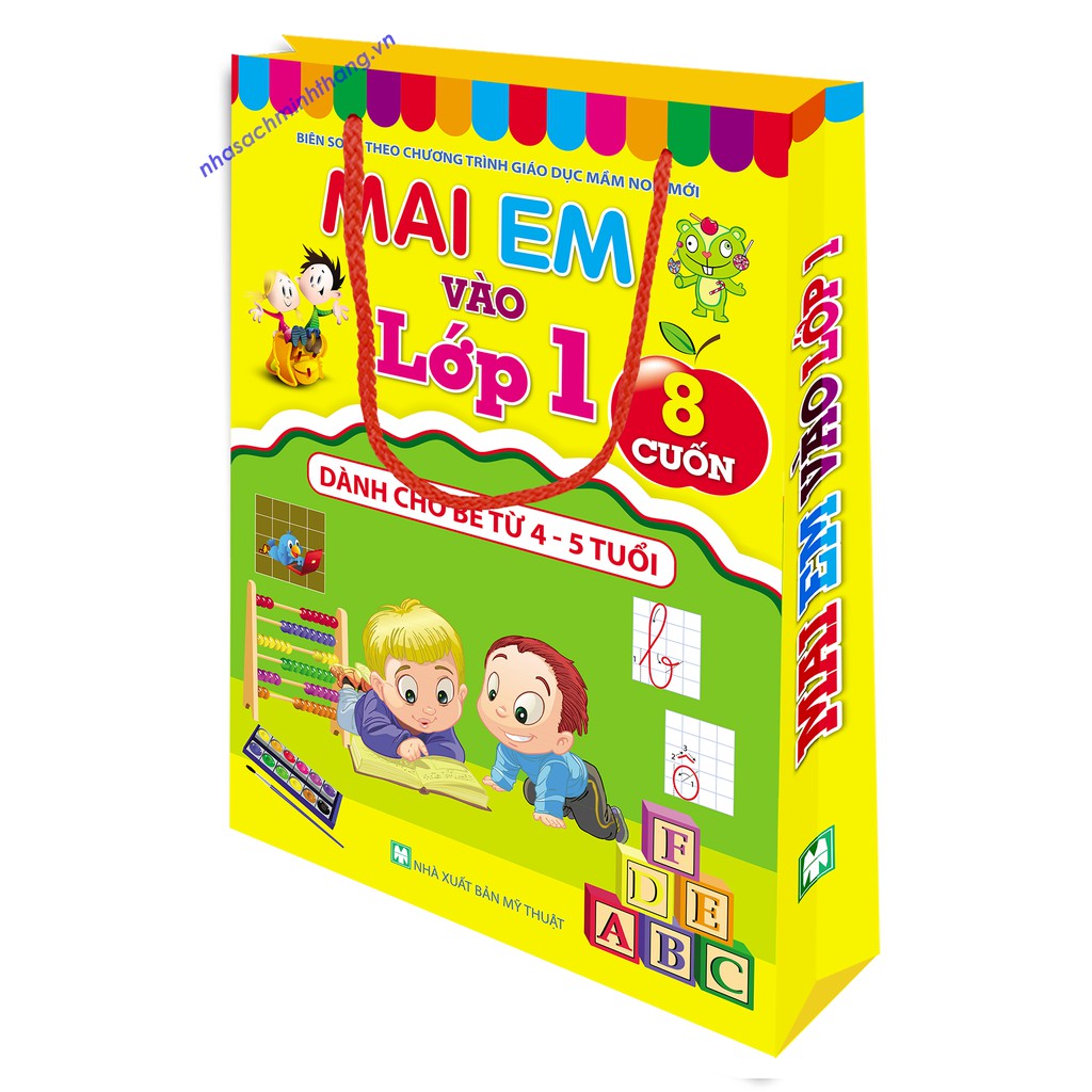 Sách - Túi Mai em vào lớp 1 (8 cuốn)