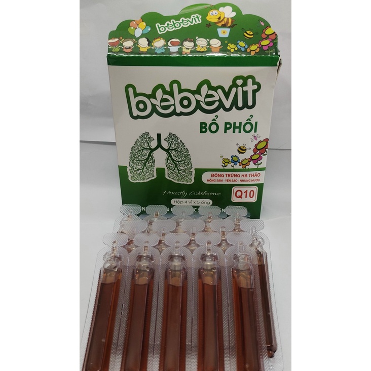Bebevit bổ phổi đông trùng hạ thảo tăng cường miễn dịch tăng cường đề kháng, phòng tránh bệnh đường hô hấp