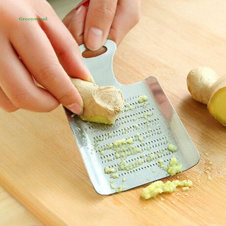 Green❤Lemon Zester Kitchen Cook Tool Garlic Grater Ginger Press Crusher Spice Grinder
