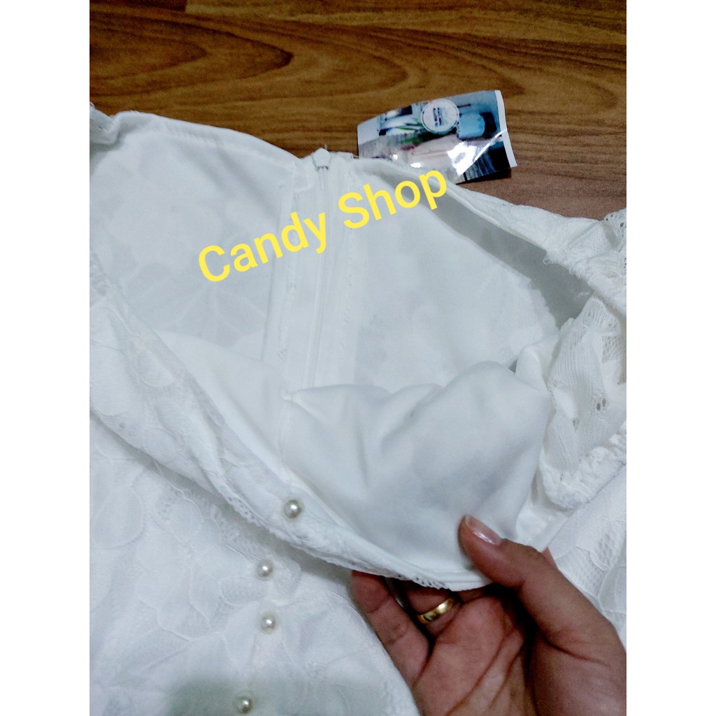 Đầm xoè ren công chúa dự tiệc kèm dây thắt eo + Ảnh thật | BigBuy360 - bigbuy360.vn