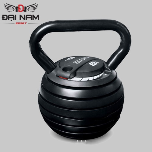 Tạ Bình Vôi-Tạ Quai Xách Điều Chỉnh 18kg Cao Cấp 100% Bằng Gang Thế Hệ Mới Nhất 2021