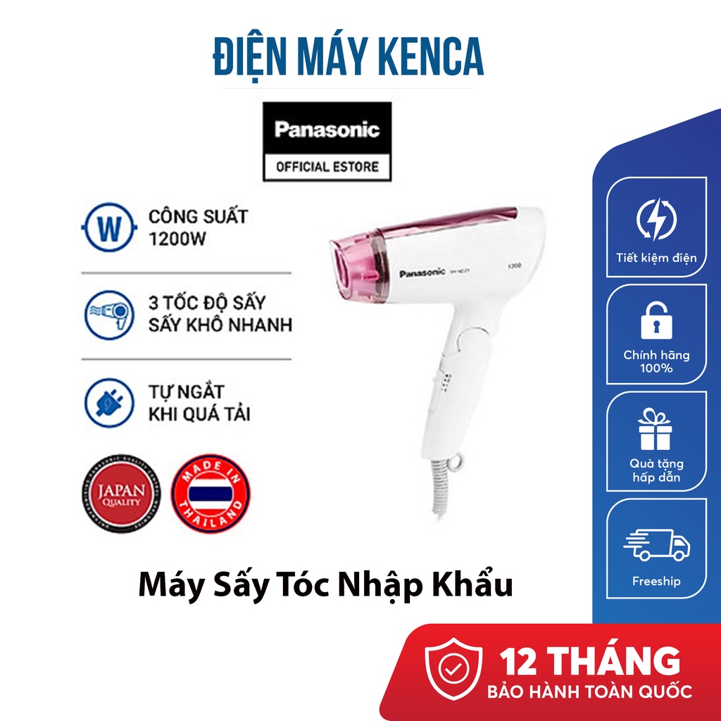 Máy Sấy Tóc Panasonic Eh-Nd21 - Hàng Nhập - Điện Máy Kenca