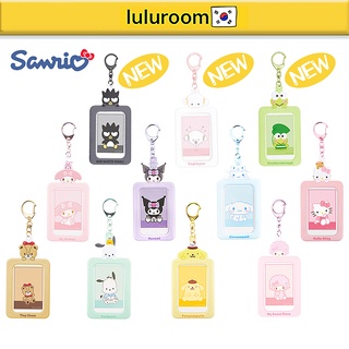 [SANRIO] Kuromi Photocard Holder Pochaco My Melody Pompompurin Keyring Key Holder