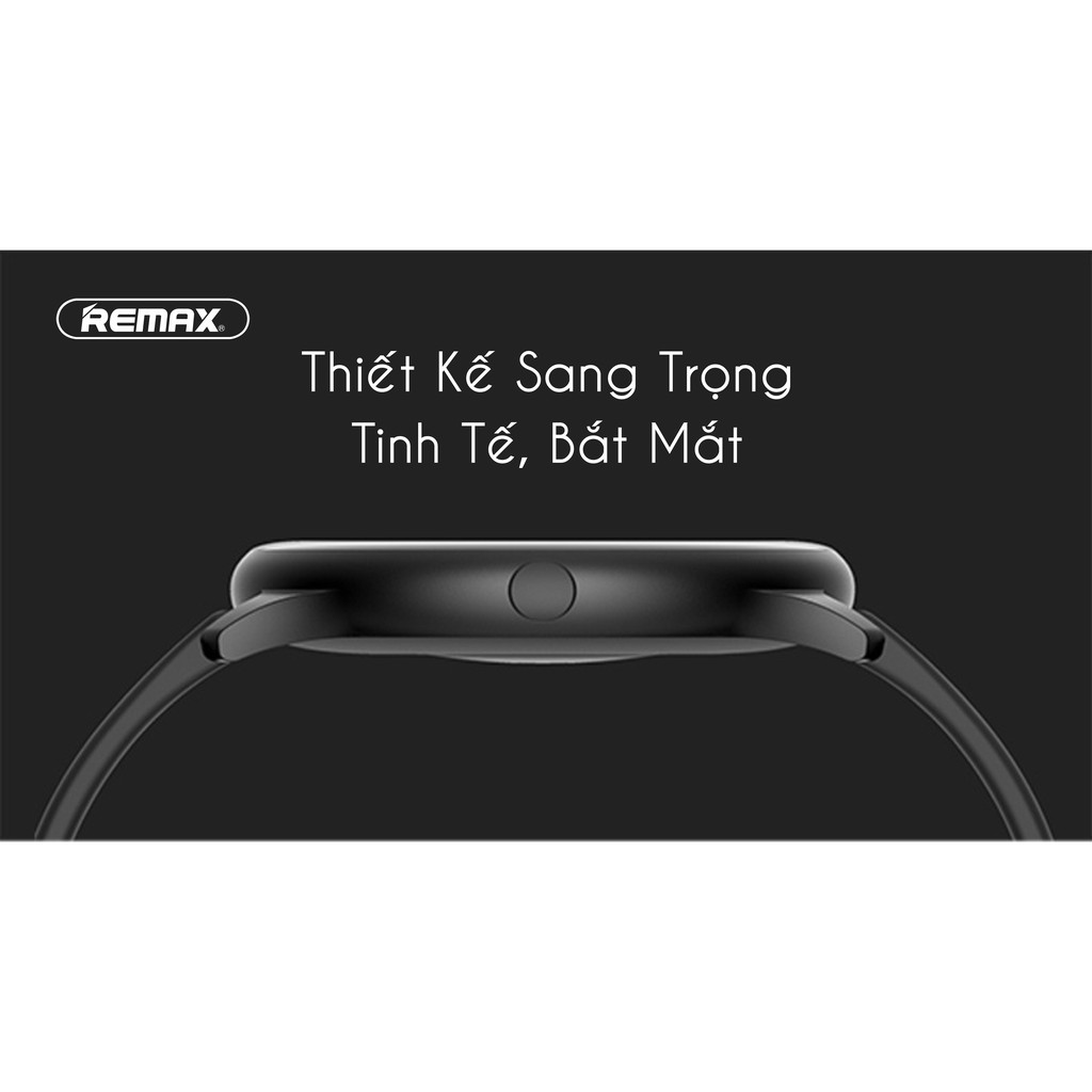 [BÁN LỖ XIN ĐÁNH GIÁ 5 ⭐️] Đồng Hồ Thông Minh Remax RL-EP09 Chống Nước IP67 Thiết Kế Cá Tính Thời Trang Hiện Đại