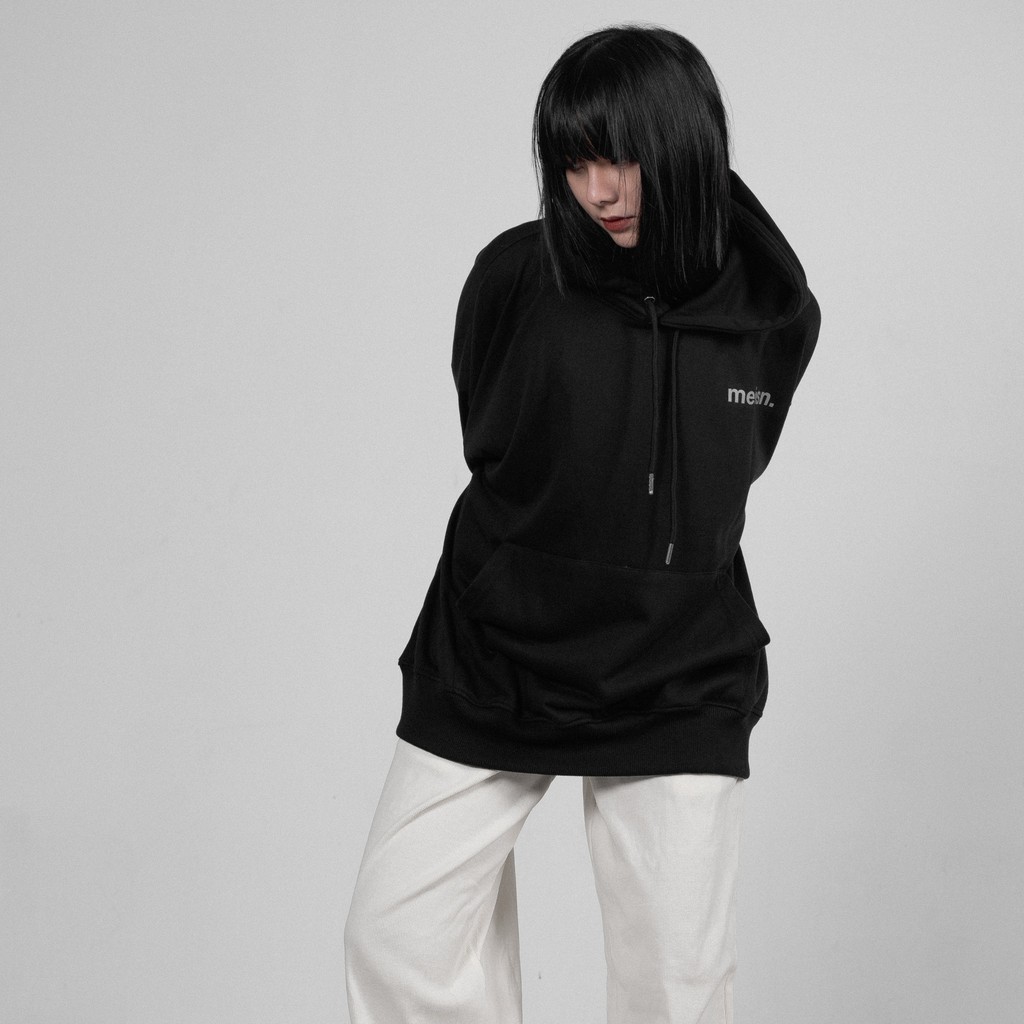 MEDISN - Áo hoodie phản quang PARANOID HOODIE/ BLACK