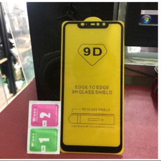 Kính cường lực full màn hình 9D cho xiami redmi note 6 pro