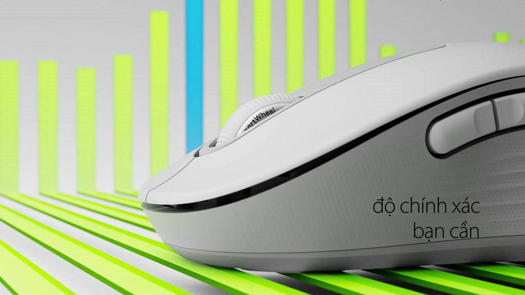 Chuột không dây bluetooth Logitech Signature M650 - SmartWheel, giảm ồn, tùy chỉnh các nút | BigBuy360 - bigbuy360.vn
