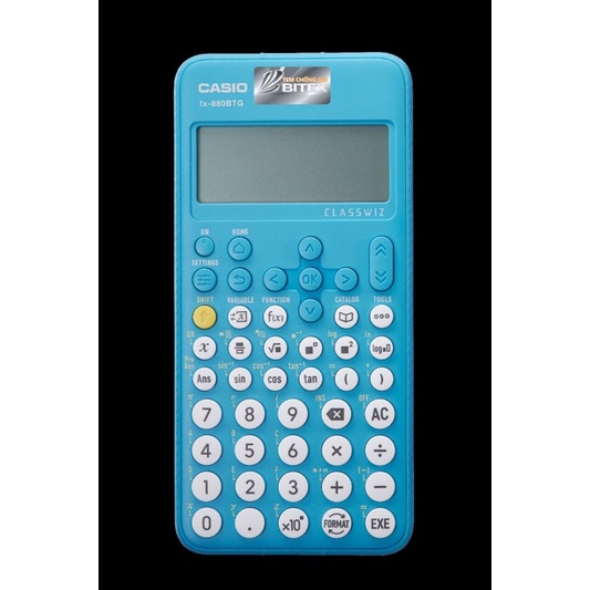 Máy tính Casio FX 880 BTG màu xanh