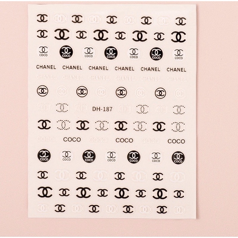 Sticker thương hiệu nail