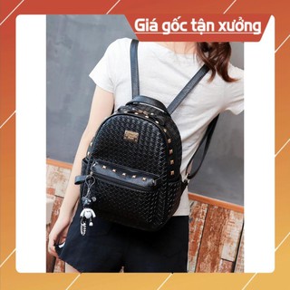 Balo Mini Da Mềm Dập Vân Cao Cấp S3