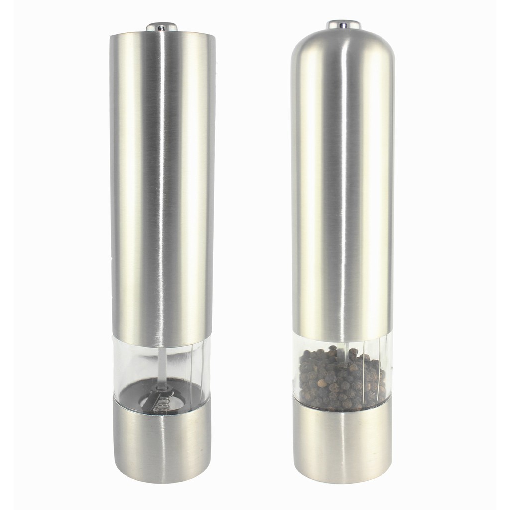 Dụng cụ xay tiêu inox bằng tay (đầu tròn và đầu phẳng)