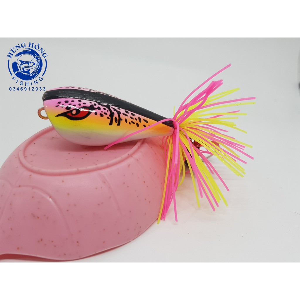Mồi Câu Lure Cá Lóc Jump Frog Pass Chuyên Đồ Câu Lure_Nhái Nhảy Câu Câu Lure 3D _Hàng Chính Hãng-Lure _30