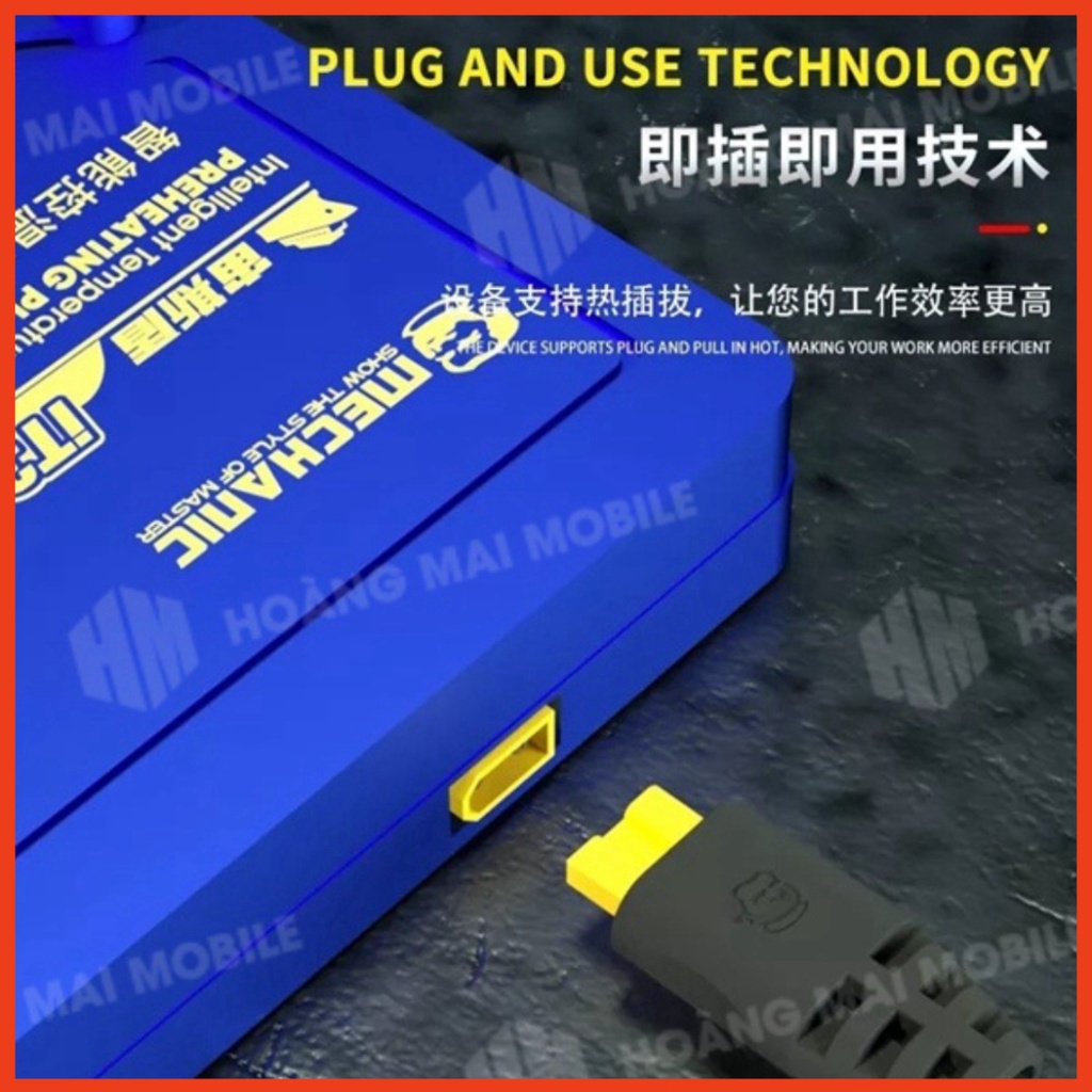 Bộ đế nhiệt tách main iPhone X đến 14 Pro Max MECHANIC iT3 Pro