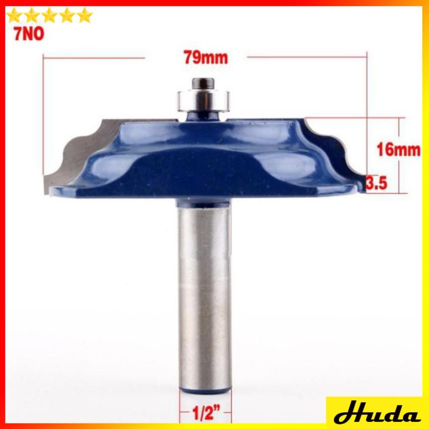 Mũi Dao Phay Đánh Chỉ Pano Cửa Cốt 12.7mm - Lưỡi Hợp Kim Cao Cấp  -  đồ làm mộc