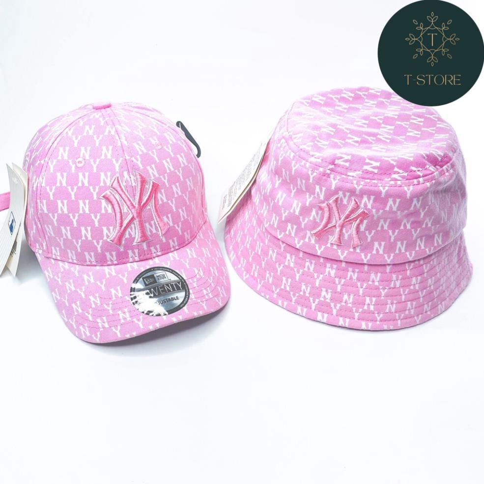 Mũ lưỡi trai,  Mũ kết màu hồng dành cho các nàng siêu đáng yêu - NEW