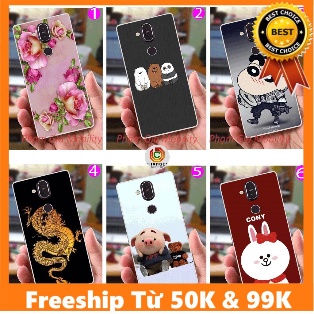 Ốp Lưng hình Nokia 8.1  - Hình đẹp, dễ thương