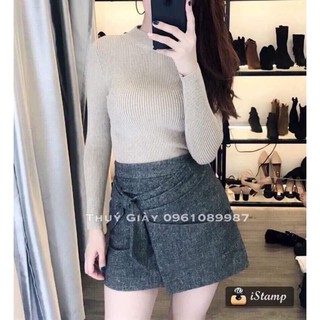 áo len cổ 3p