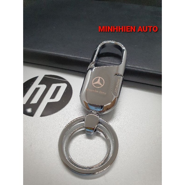 Móc khóa Jobon cao cấp logo Mercedes