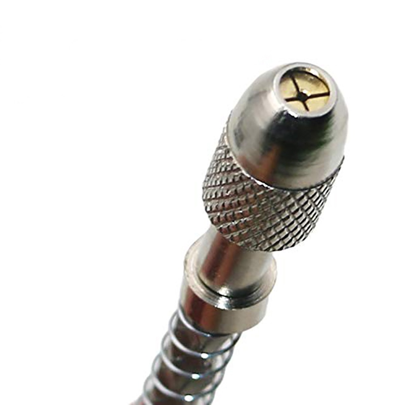 Semi-Automatic Mini Manual Hand Drill Alloy Steel Spiral Hand Manual Push Chuck Twsit Micro Drill Bit Wood Model Manual