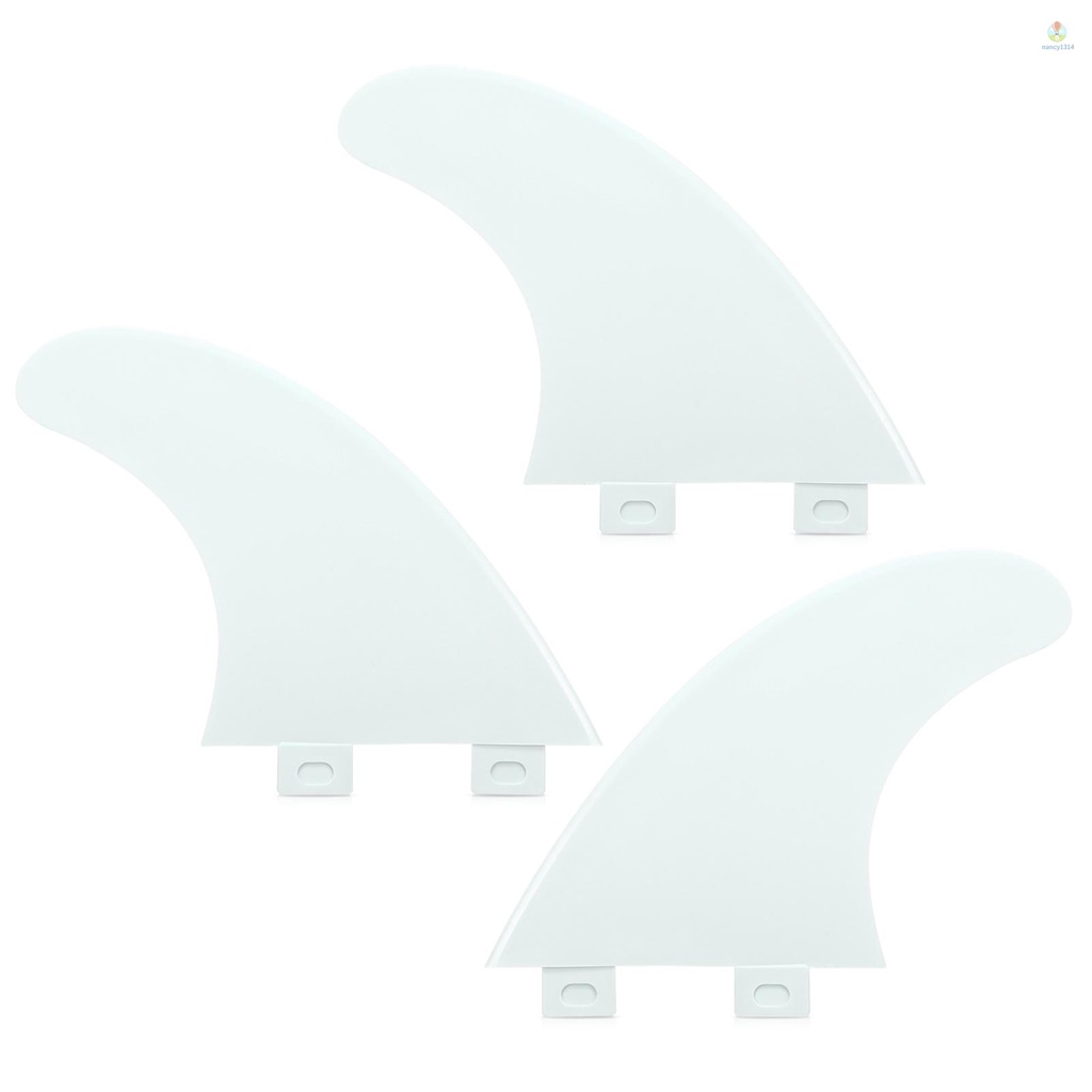 Set 3 / 2 Vây Cá Bằng Sợi Thủy Tinh Nylon GL / GX / M5 / G5 Cho Ván Lướt Sóng