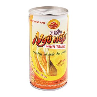 [Cháo Sen Bát Bảo] Cháo ngô nếp Minh Trung lon 365g