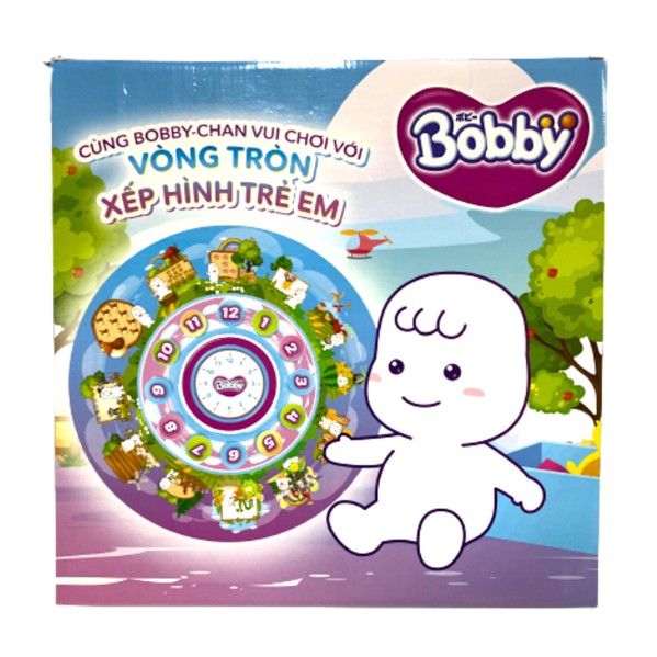 Đồng hồ xếp hình thông minh Bobby