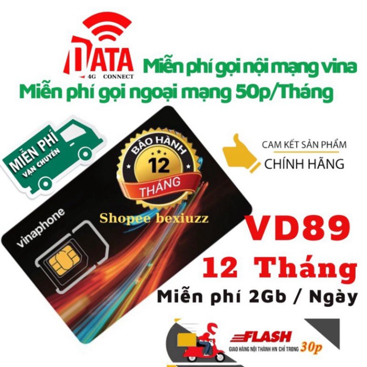 GIÁ KHUNG KHIẾP SIM VD89 , VD149 , D500 ( MIỄN PHÍ 360 ngày Data 4G + Gọi )VINAPHONE. Đăng Ký Chính Chủ, Bảo Hành 12Thán