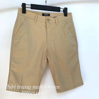 [NHIỀU MÀU] OWEN - Quần short Khaki nam Owen