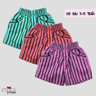 Quần Short Bé Gái Lưng Thun 3-12 tuổi Thương hiệu Winmaxx - Seven Stars