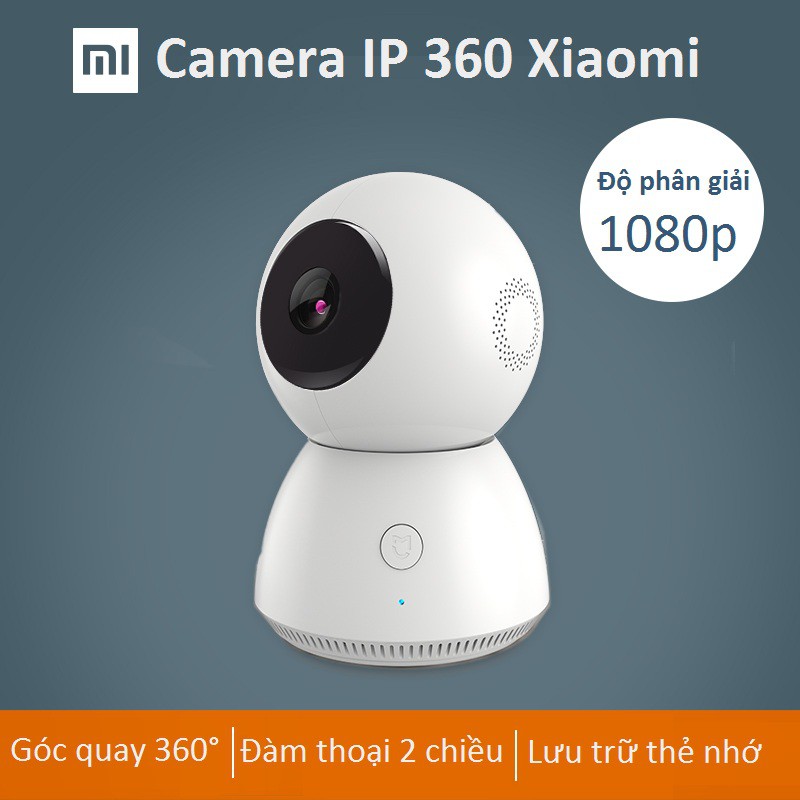 Camera ip giám sát Xiaomi Mijia xoay 360 độ bản nâng cấp