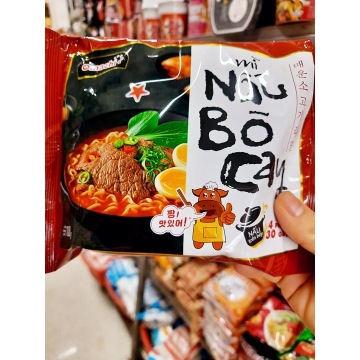 MÌ BÒ NẤU CAY 4 PHÚT OMACHI 102.