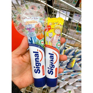 (có bill) Kem đánh răng Signal nội địa Đức cho bé