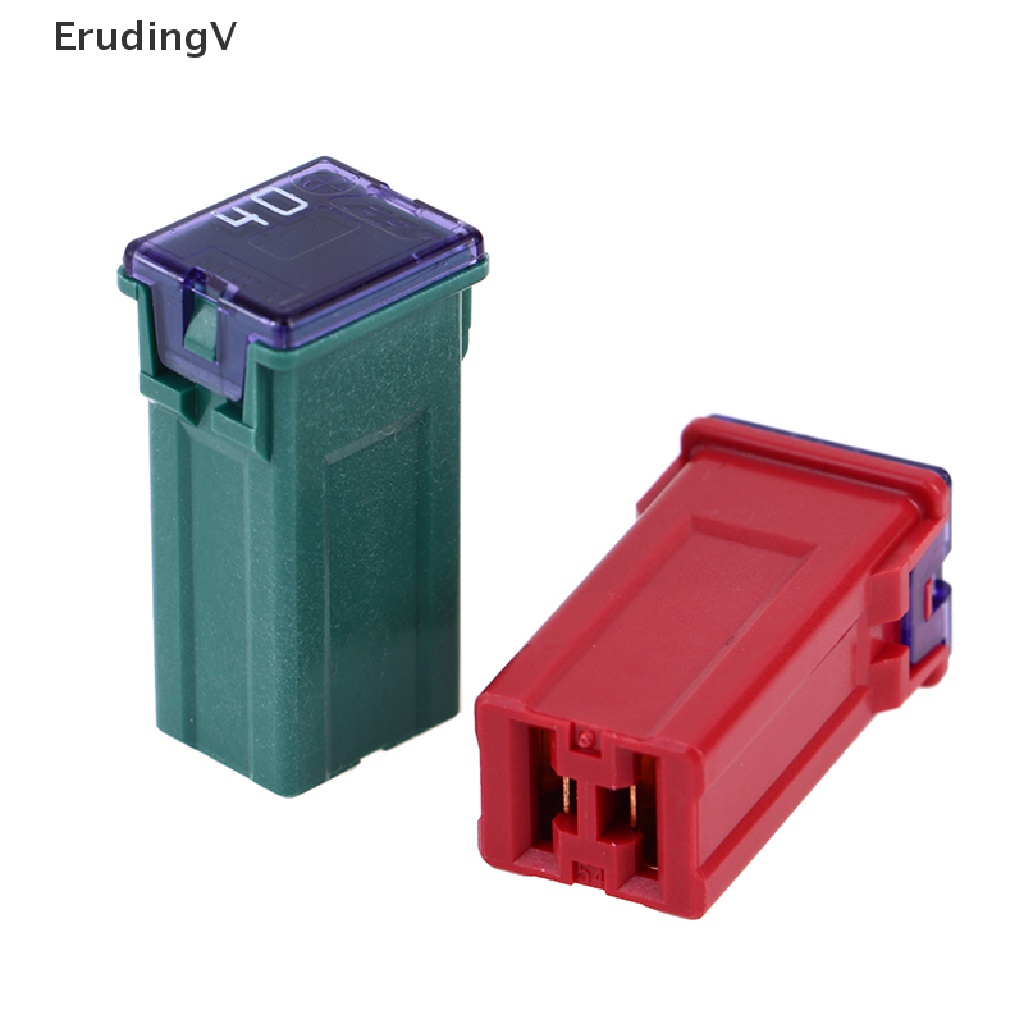 Cầu Chì Ô Tô Hình Vuông Mini 32V 20A 25A 30A 40A 50A60A Kèm Hộp Nhựa