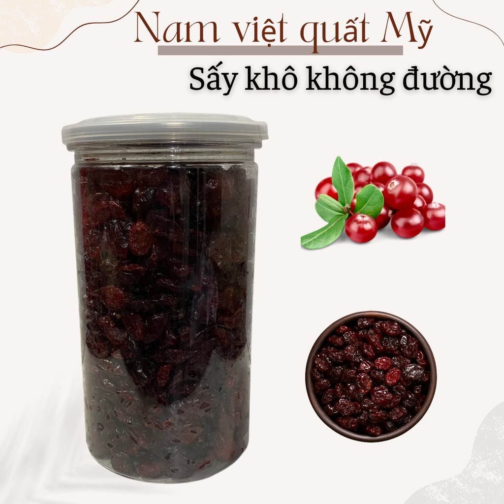 500gram Nam việt quất sấy khô không đường