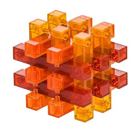 ✅ [Đồ Chơi Trí Tuệ] Khóa Khổng Minh Cao Cấp. Rubik The 24 Lock - Kongming sphere - Shape Lock - Six pieces V1
