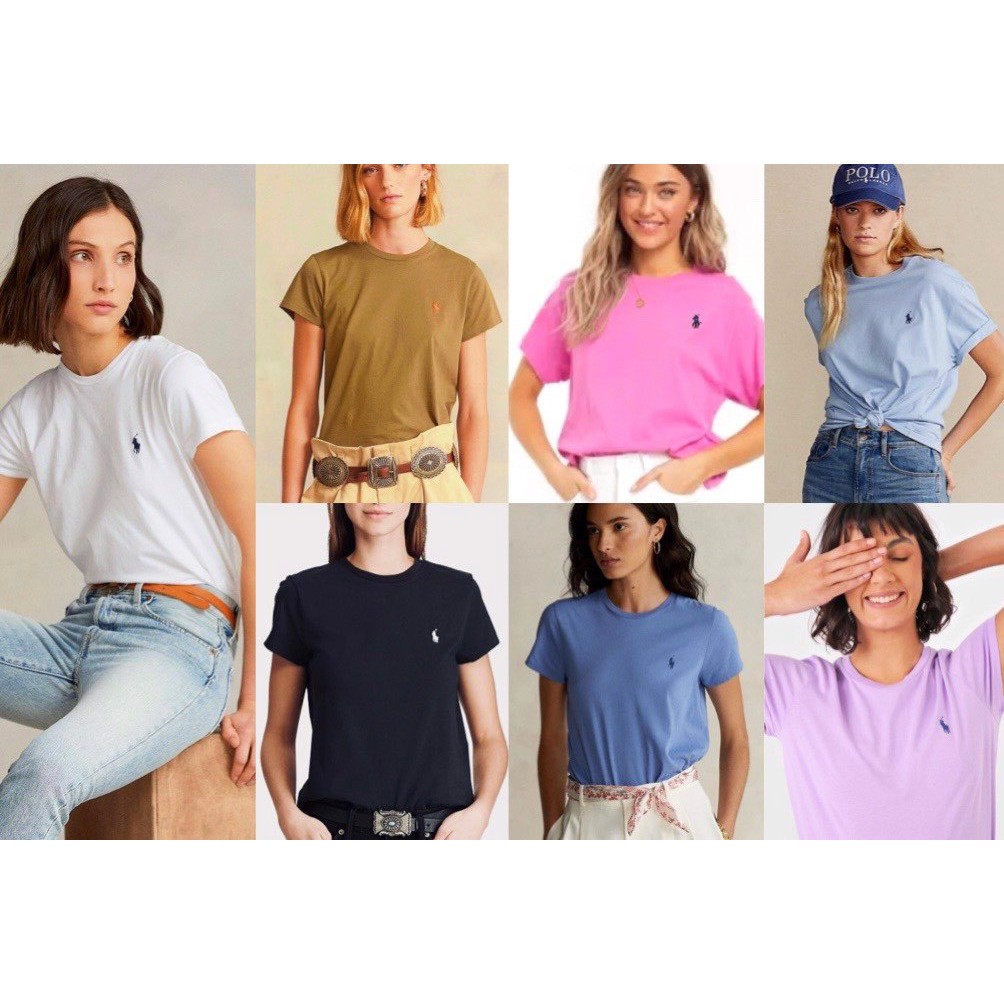 Áo Thun Polo Xuất Hàn Basic Style DORY&PONY In Logo Cực Xinh -  - A169
