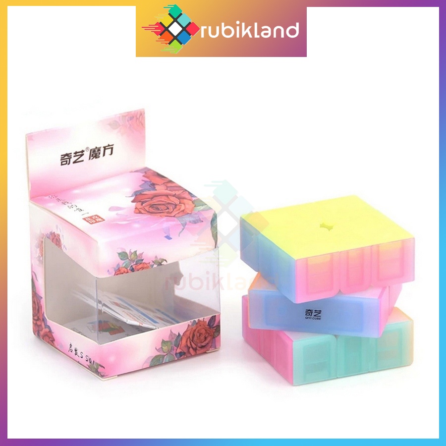 Rubik Jelly QiYi 2x2 3x3 4x4 Pyraminx Skewb Square-1 SQ1 Axis Windmill Fisher Rubic Biến Thể Đồ Chơi Trí Tuệ